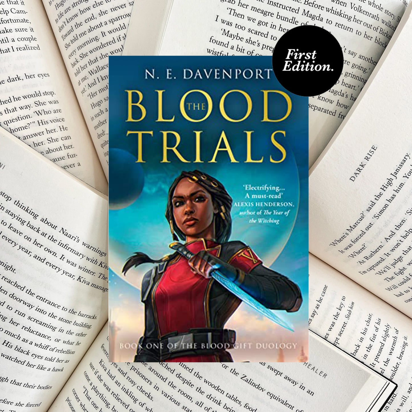 The Blood Trials By N.E. Davenport (SECOND-HAND) - The Albright Library