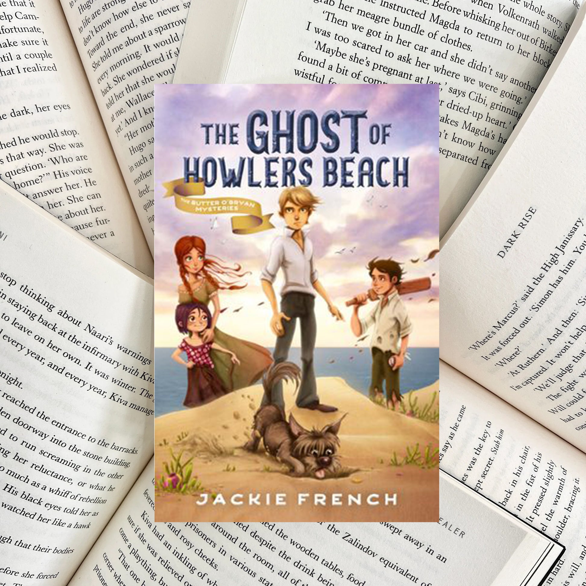 The Ghost of Howlers Beach By Jackie French  (SECOND-HAND) - The Albright Library