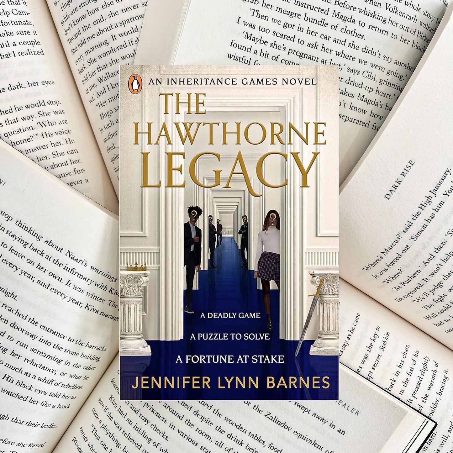 The Hawthorne Legacy By Jennifer Lynn Barnes (SECOND-HAND) - The Albright Library