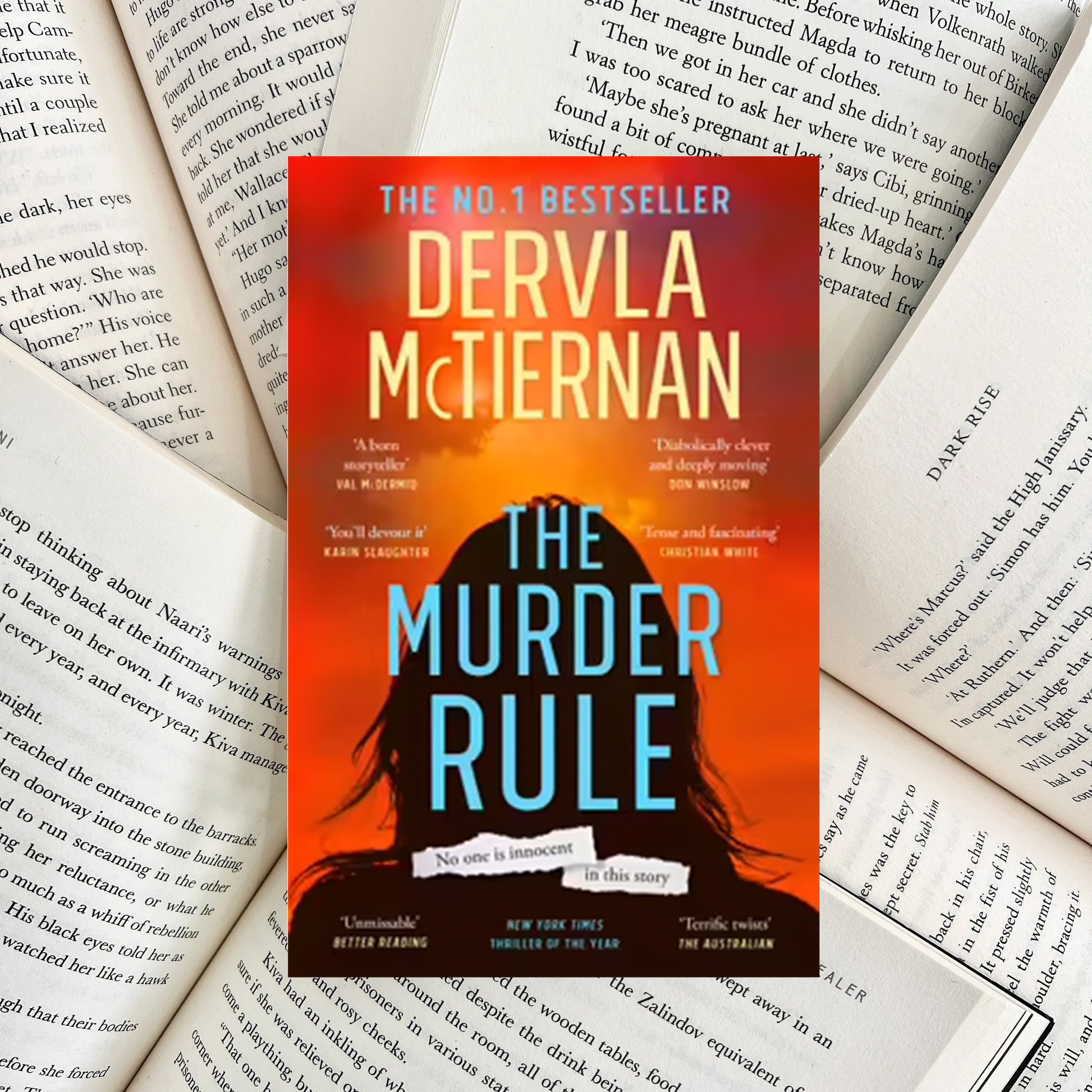 The Murder Rule By Dervla McTiernan (SECOND-HAND) - The Albright Library