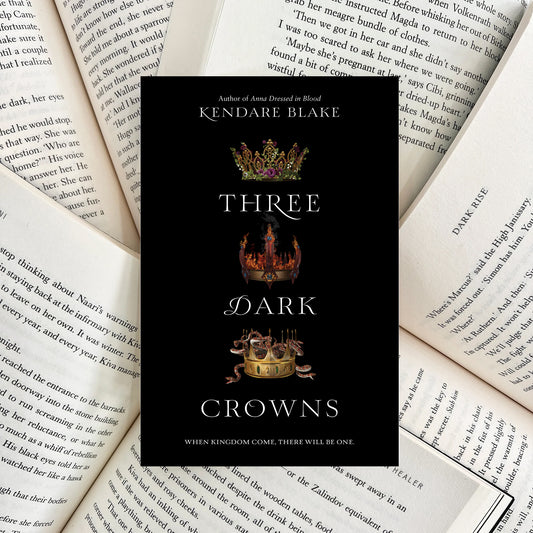 Three Dark Crowns By Kendare Blake (SECOND-HAND) - The Albright Library